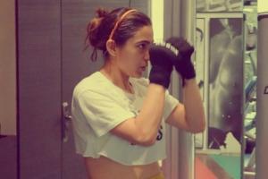 #Hittingmachine: Sara Ali Khan packs cool punches in new video
