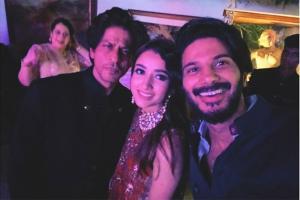 Dulquer Salmaan 'starstruck' after meeting Shah Rukh Khan