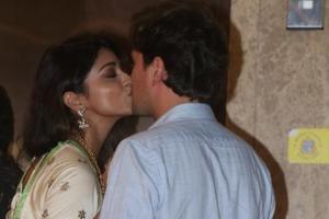 Shriya Saran and husband Andrei Koscheev's elevator kiss is all love