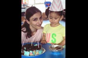 Soha celebrates 41st birthday with family - Sharmila, Kunal and Inaaya