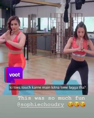 Sophie Choudry and Malaika Arora