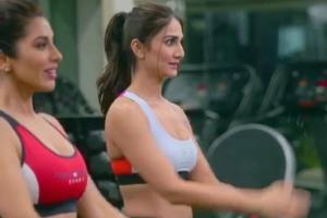 Vaani Kapoor crunches for Sophie Choudry's show; chats about boys