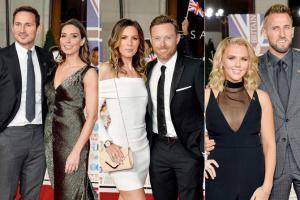 England sports stars and WAGs sizzle at event at hotel in London