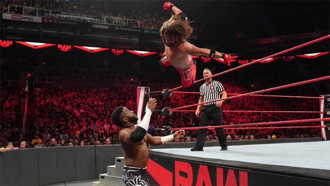 Styles (L) taking out Alexander