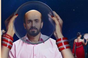 Ujda Chaman: Sunny Singh wishes Karva Chauth in style