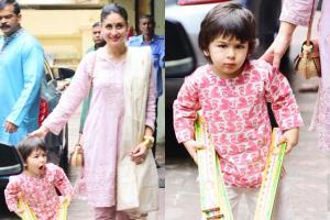 Annoyed Taimur Ali Khan screams 'no' for pictures at paparazzi