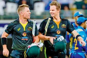 Warner, Smith star as Australia thump Sri Lanka to seal T20I series