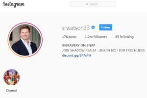 Shane Watson's Instagram account gets hacked and it's embarrassing!