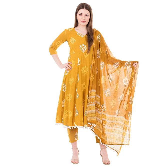 Navratri 2019: Buy these yellow ethnic wear and follow the colour trend