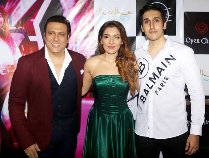 Govinda was all smiles for the photographers. Expressing his views about the song, Govinda wrote on Instagram: 