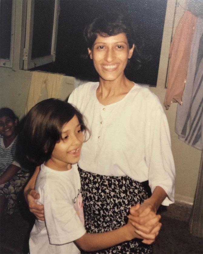 After Jai Santoshi Maa, Nushrratt Bharuccha was seen in 2009's Jackky Bhagnani-starrer Kal Kissne Dekha, which bombed at the Box Office. Moreover, Nushrat had quite a tiny role in the film, which almost went unnoticed.
In picture: Nushrratt Bharuccha with her mother Tasneem. The actress had shared this picture on Mother's Day and wrote alongside, 