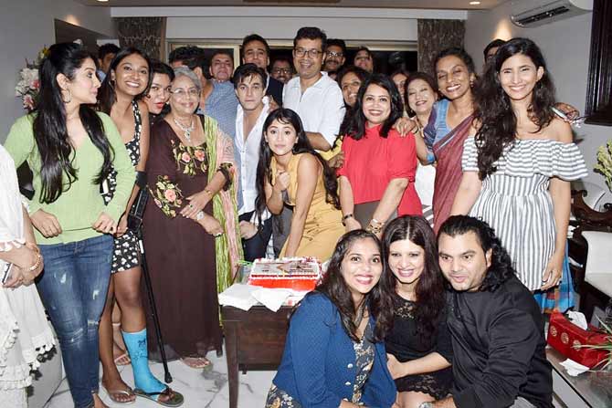 The makers have already introduced a new character Vedika (Pankhuri Awasthy) as Kartik's partner, and the last episode saw them getting married to each other.
In picture: Yeh Rishta Kya Kehlata Hai team.