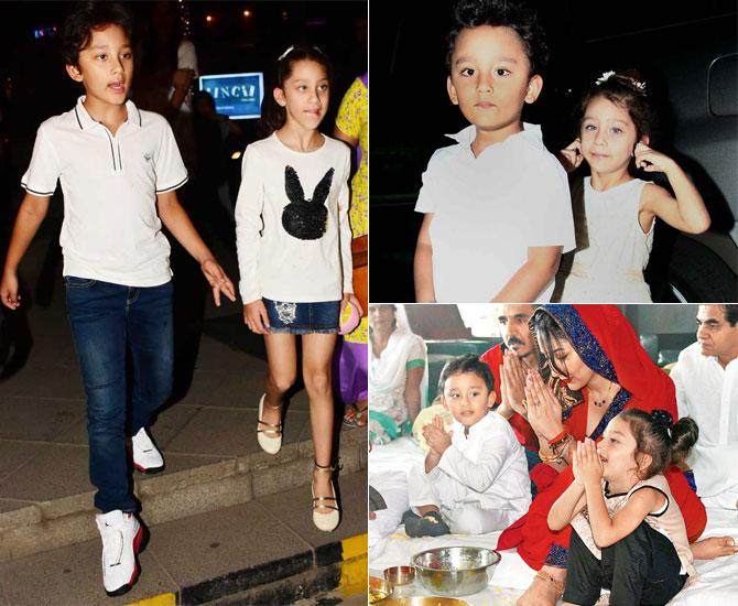 Shahraan and Iqra Dutt: Born on October 22, 2010, Sanjay Dutt and Maanayata Dutt's twins will turn 10 this year. Unlike other star kids, who usually acknowledge paparazzi's attention, these Dutt scions are very shy and that's the cutest part of the little ones. While Shahraan is very mischievous, Iqra can be quite the opposite.