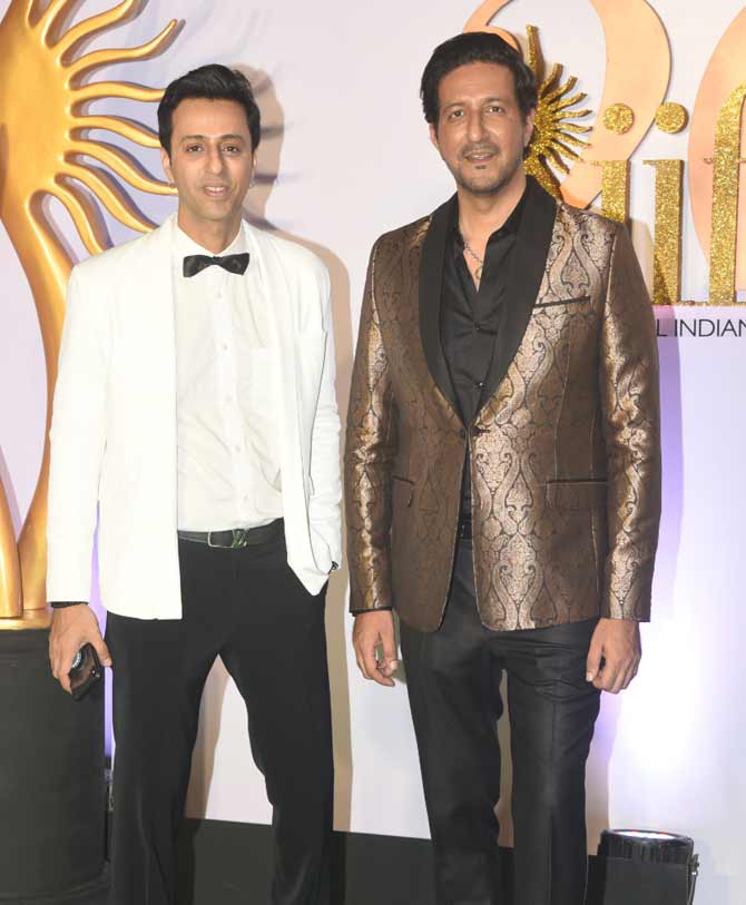 The popular musical duo, Salim–Sulaiman suited up for the green carpet ceremony hosted in the city.