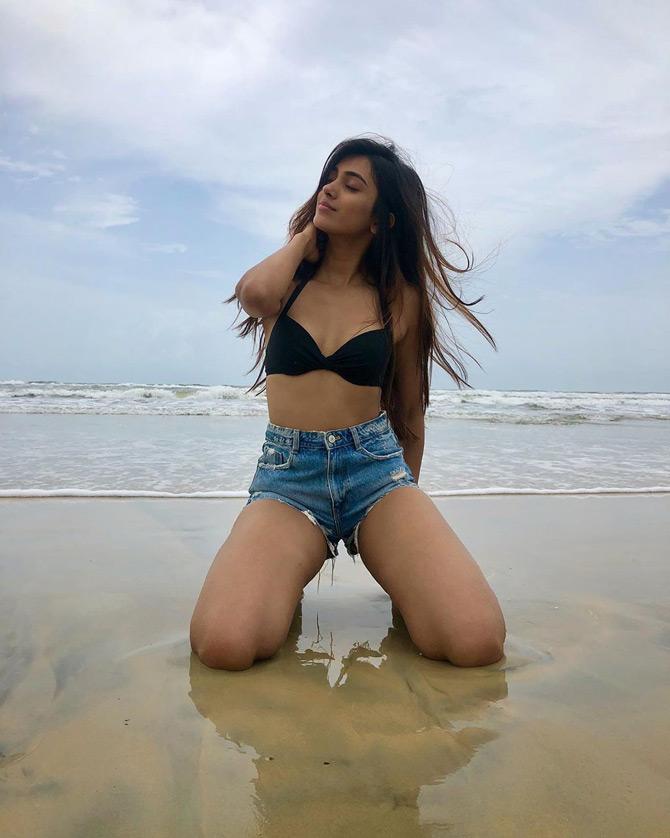Vaishnavi Andhale and water are synonymous to each other. She loves sharing photos by the pool and beaches.
In pic: Vaishnavi Andhale can't seem to get enough of the serene beaches of Goa.