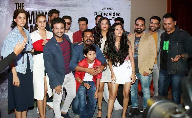 The Family Man, which also features Priyamani and Sharib Hashmi, is based on news events and delves into the current political climate.
