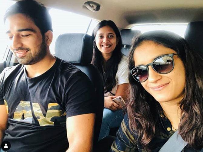 Prior to the Asian Wrestling Championship in 2019, Vinesh Phogat shared this picture and captioned it, 'Off to Xi'an for the #AsianWrestlingChampionship! Excited and eager to put up a strong performance'