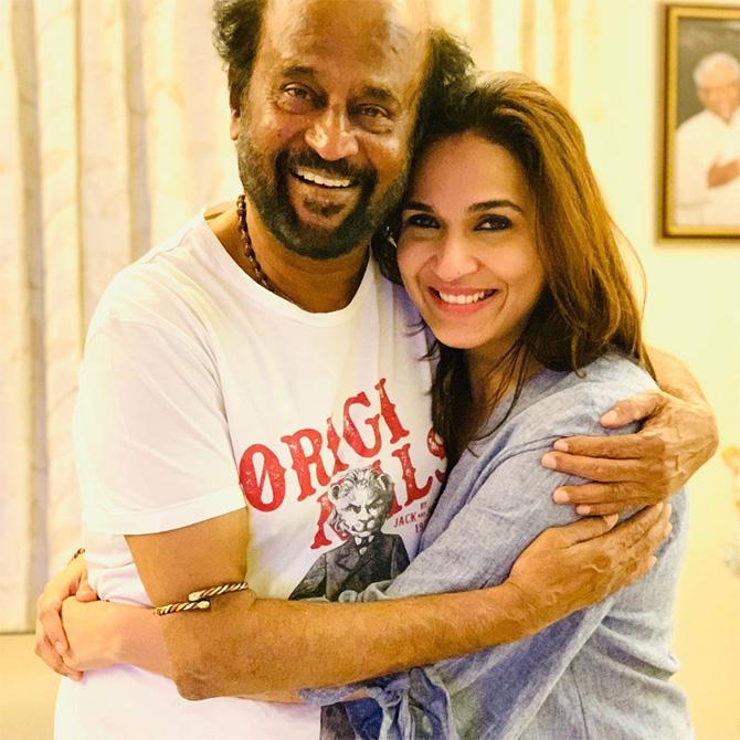 Rajinikanth and Soundarya Rajinikanth: He was always by her side - in her highs and lows! The father-daughter duo has set an example in various ways. This picture was shared by Soundarya Rajinikanth on Father's Day and she wrote alongside, 