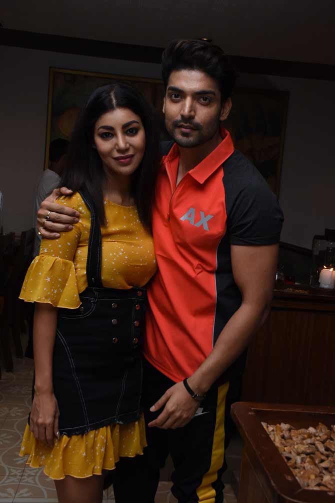 Others who were at the party included Delnaaz Irani and Percy, Mazhar Sayed and Mouli Ganguly, Manasi Verma, Manish Goel with wife Poonam Narula, Juhi Parmar, Rati Pandey, Ruslaan Mumtaz and his wife Nirali, Debina Banerjee with her hubby Gurmeet Chaudhary and Karan Mehra with Nisha Rawal.