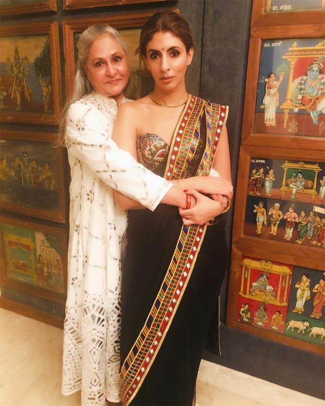 Jaya Bachchan and Shweta Bachchan Nanda: Jaya Bhaduri, who started her film career at age 15 by starring in Satyajit Ray's Mahanagar, achieved critical success for many of her films. She married Amitabh Bachchan in 1973 and the couple has two children - Shweta and Abhishek. Though Abhishek followed in his parents' footsteps and forayed into acting, Shweta is an entrepreneur, she has her clothing line and is also a novelist.