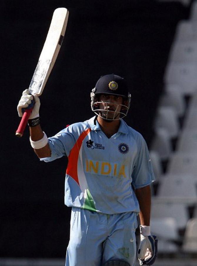 Gautam Gambhir was the highlight of the Indian batting attack as he starred with his 75 runs off 54 balls. Gambhir hit 4 boundaries and 2 sixes at a strike rate of 138.88