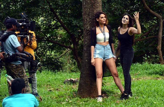 Speaking of these two actresses camaraderie on the sets of the film, Sunny Leone said: 