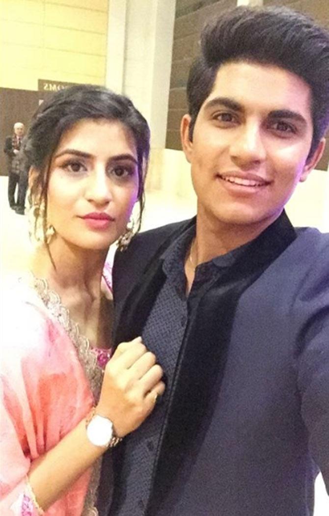 Shubman Gill: The young opening batsman from Punjab has yet to make his Test debut in international cricket. He has played only 2 ODIs so far.
In picture: Shubman Gill with his sister