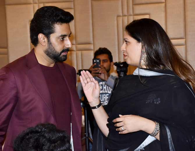 On the professional front, Abhishek Bachchan is all set to make his digital debut with Breathe 2, a medical thriller.