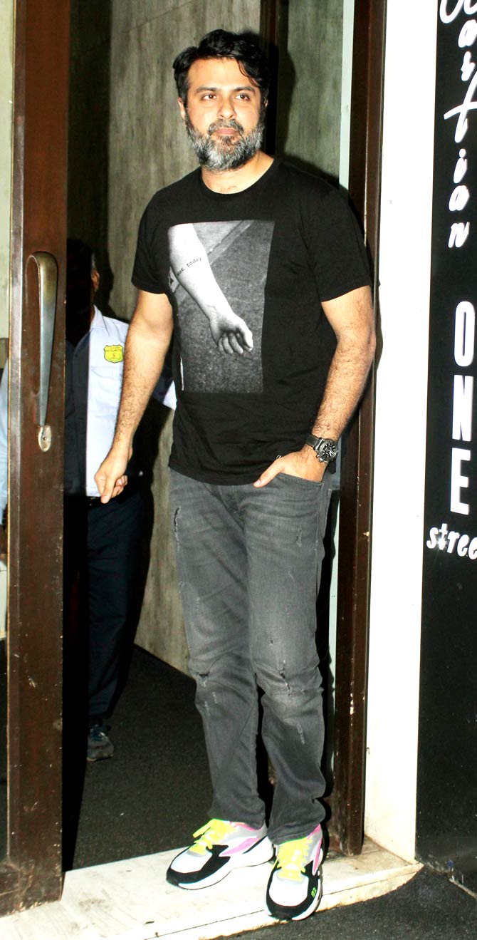 Harman Baweja, who is a close friend of Raj Kundra and Shilpa Shetty, was also clicked outside the Bandra restaurant, where Shilpa hosted a birthday bash for her husband.
