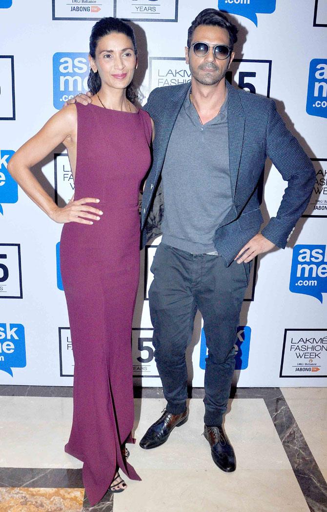 Arjun Rampal and Mehr Jesia: The couple was married for 20 years and shares two daughters together - Mahikaa and Myra. In the joint statement issued, Arjun and Mehr stated, 