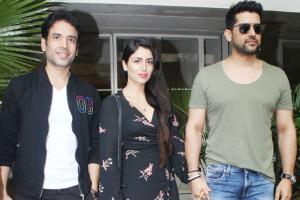 Aftab Shivdasani with wife Nin, Kangana Ranaut spotted in Bandra