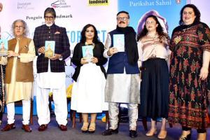 Amitabh and Jaya Bachchan at Parikshit Sahni's book launch in Bandra