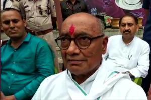 Digvijaya Singh: Today, people are wearing saffron clothes and raping