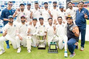 Akshay Wakhare's fifer helps India Red lift Duleep Trophy title