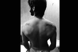 Harshvardhan Kapoor gets names of Sonam and Rhea inked on his back