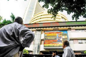 Stock market crashes and the rupee falters