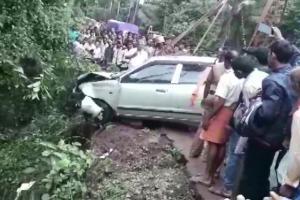 Four members of a family killed in a road mishap in Karnataka
