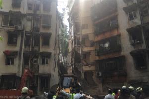 Mumbai: Portion of five-storey building collapses in Khar