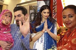 Neil Nitin Mukesh, Divya Dutta, Daisy Shah's Ganpati puja