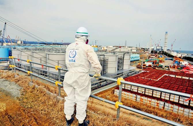 Fukushima Daiichi Nuclear Power Station. File pic/AFP
