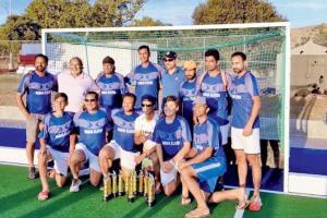 Hockey stars earn their stripes