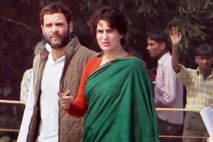 Rahul, Priyanka Gandhi take dig at Narendra Modi on 100 days in office