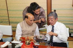Defence Minister Rajnath Singh to meet defence honchos in South Korea