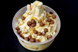 Frozen dessert from no-man's land