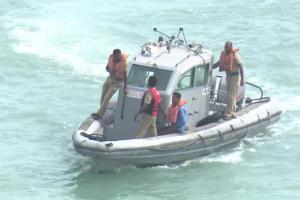 Four fishermen rescued after boat mishap, detained by Lankan Navy