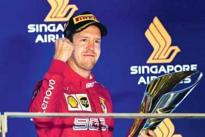 Win at last for Sebastian Vettel 