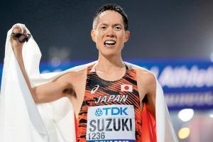 Yusuke Suzuki bags historic gold for Japan