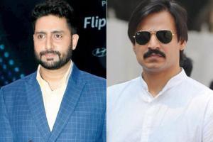 Here's what happened when Abhishek, Vivek Oberoi bumped into each other