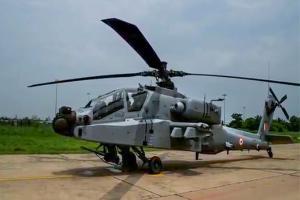 IAF inducts 8 US-made Apache helicopters