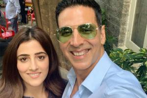 Akshay Kumar shoots for his first music video Filhaal with Nupur Sanon